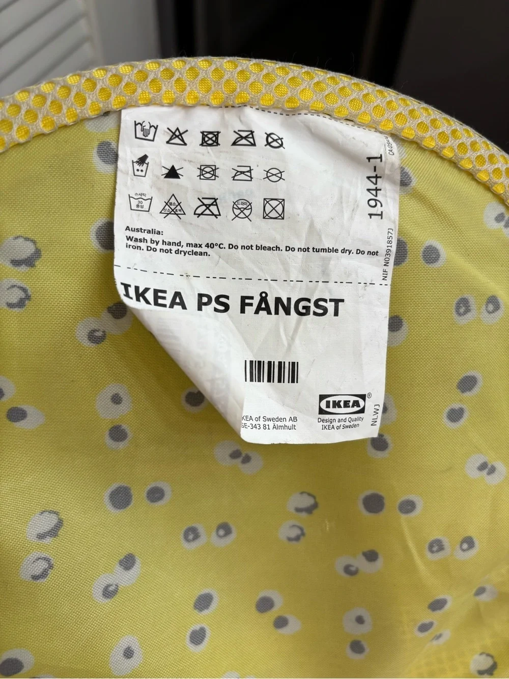 IKEA hanging mesh